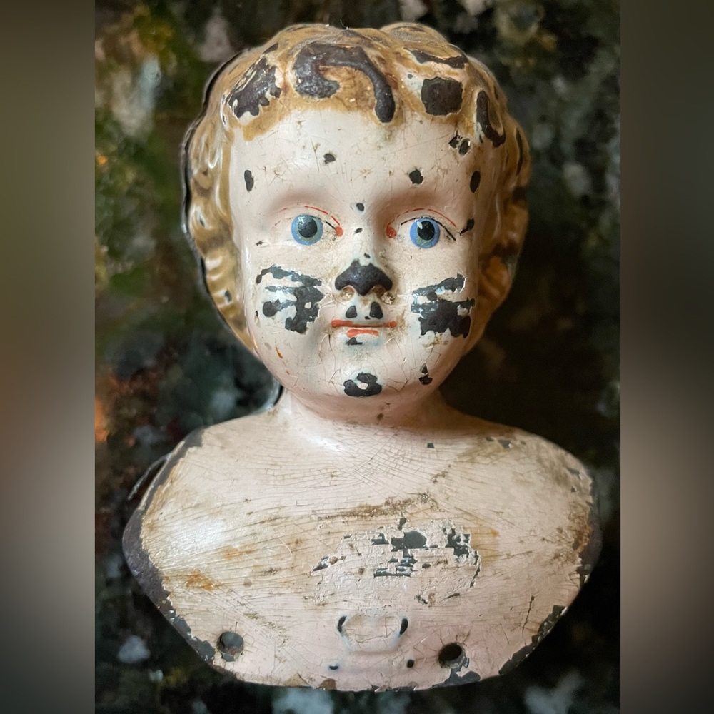Vtg MINERVA GERMANY DOLL HEAD #2